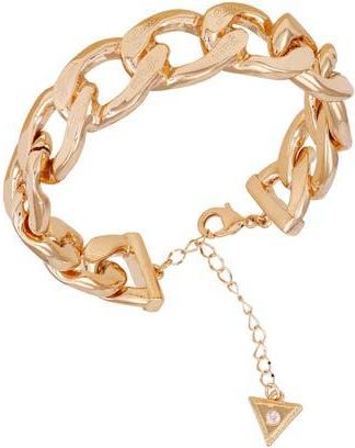 Guess Curb Chain Bracelet in Goldtone at Nordstrom Rack
