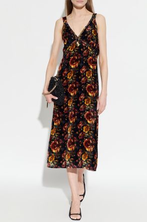 R13 Floral Print Dress, Womens, Multicolour