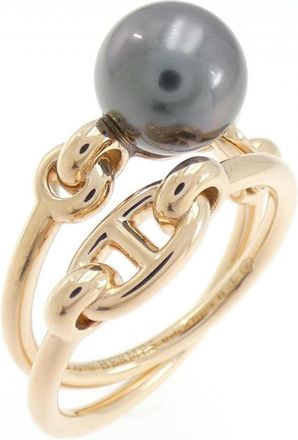 Herm&egrave;s Pink Gold (18K) Band Ring (Pre-Owned)