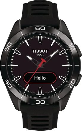 Tissot T-touch Connect Sport Mens Black Watch T1534204705104 Silicone - One Size