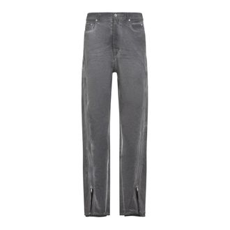 Rick Owens Heren, Jeans, Grijs, Maat: W32 Katoen