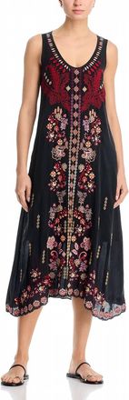 Johnny Was Amiva Slip Dress In Black