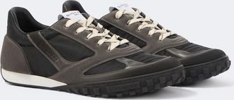 Givenchy Glide suede-trimmed sneakers