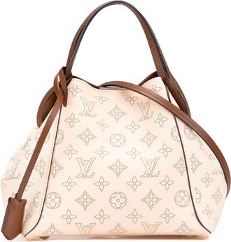 Louis Vuitton Pre-owned Womens Mahina Bag Monogram Perforations - Ivory Leather - One Size