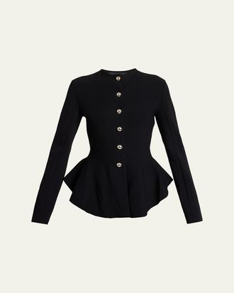 Proenza Schouler Dasha Peplum Jacket
