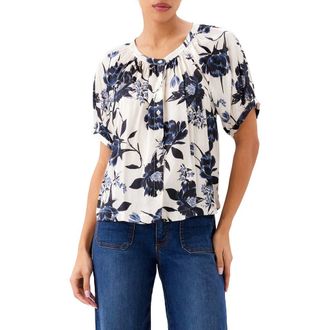 Karen Kane Floral Print Top at Nordstrom, Size X-Small