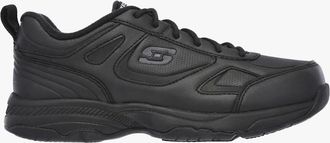 Skechers Womens Skechers Work 77200EC DIGHTON - BRICELYN SR Womens Occupational Trainers Black - Size: 4.5