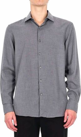 Ermenegildo Zegna Cashco Cotton and Cashmere Shirt
