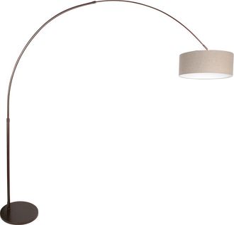 Steinhauer Steinhauer - L&aacute;mpara De Pie - Sparkled Light - Marr&oacute;n - Metal