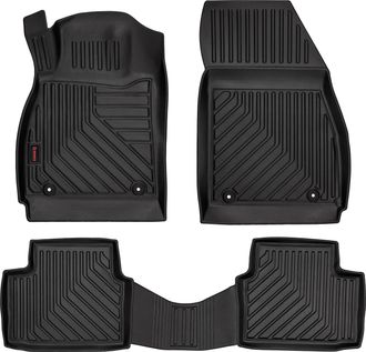 OEM Alfombrillas De Goma 3d Para Coche: Opel Insignia A (sed&aacute;n, Familiar, Gran Turismo, Liftback, 2008-2017) - Borde De 5 Cm