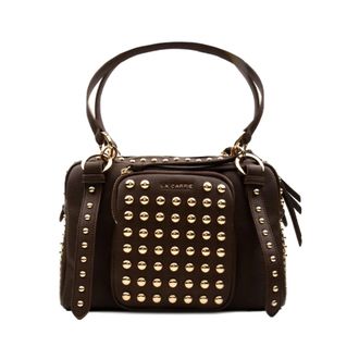 La Carrie Tassen, Dames, Bruin, ONE Size, Leer, The Planets Schoudertas