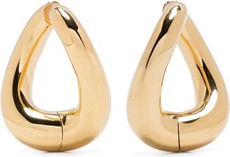 Tom Wood Twist Hoop Earrings