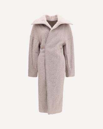 Rick Owens Dracucollar belted Coat Female 44