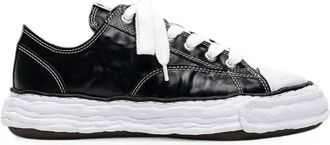 Miharayasuhiro Sneaker Maison Mihara Yasuhiro - Heren - Sneakers - Zwart - 45 EU - Leer - Schoenen