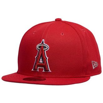 New Era Womens Los Angeles Angels Angels 59Fifty Authentic Cap - Adult Red Size 7 1/2