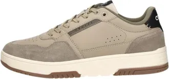 Cruyff Endorsed Sport Sneakers Laag - Heren - Schoenen - Beige - Maat: 45 EU Leer