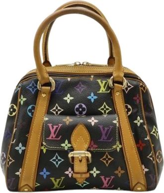 Louis Vuitton Pre-owned Handbags, female, Multicolor, Size: ONE SIZE Pre-owned Canvas Handbag