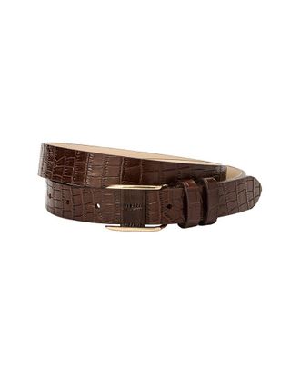 J.McLaughlin J. McLaughlin Allegra Croc-Embossed Leather Belt