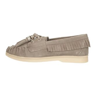 Notre-V Dames, Schoenen, Grijs, Maat: 42 EU Leer