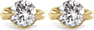 Dinny Hall 9kt yellow gold Shuga diamond earrings