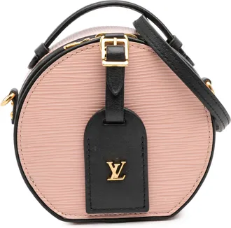 Louis Vuitton Pre-owned Womens Boite Chapeau Crossbody Bag - Coral Leather - One Size