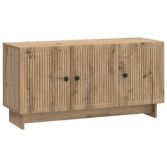 vidaXL Mueble De Tv Roble Artesanal 99 X 34,5 X 50 Cm Vidaxl