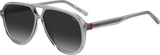 HUGO BOSS HG 1362/S Kb 7(9O) Zonnebril - Dames - Zonnebrillen - Grijs - 56 MM - Polyester - Accessoires