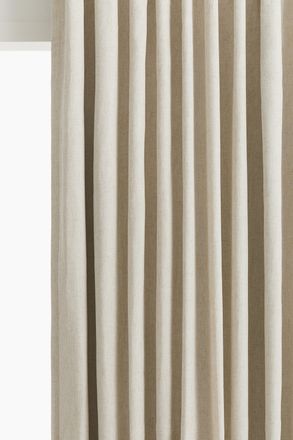 H&M 1er-Pack Breiter Verdunkelungsvorhang - Beige
