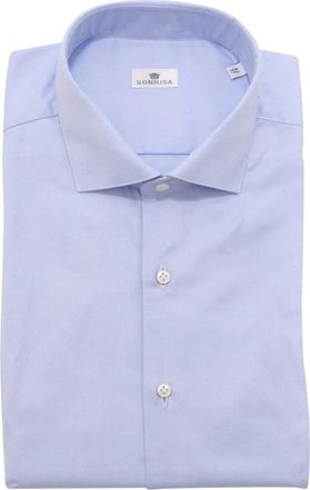 Sonrisa Camicia Oxford Shirt 19 M230 02 B870 Scu01 - - Shirts - Uomo - Blu - S