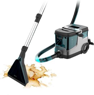 Cecotec Cecotec Aspirador Limpiatapicer&iacute;as De Trineo Conga Carpetclean 30000 Steam. Potencia De 2200 W, Succi&oacute;n De 18 Kpa, Vapor Y Agua