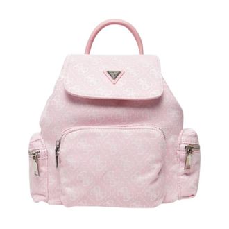Guess Zaino con Logo 4G - - Bags - Donna - Rosa - ONE SIZE