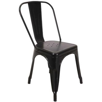 Vacchetti Silla New Bristol Hierro Negro Cm51x43h84