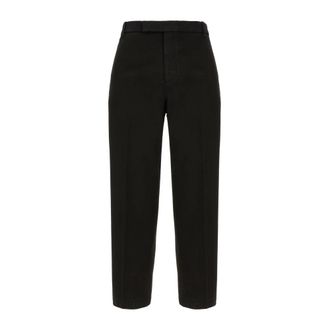 Thom Browne Heren, Broeken, Zwart, Maat: XL Katoen