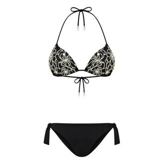 Twinset Triangle Bikini Set - female - Twinset - Bikinis - Black - 2XL - Swimwear