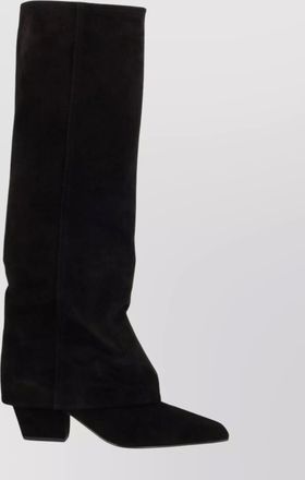 PARIS TEXAS leather jane 60 knee-high boots