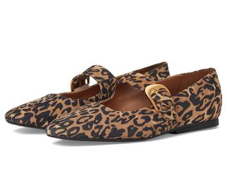 Naturalizer Cosmic Womens Flat Shoes Dark Brown Leopard : 6.5 W (C), Leather/Suede/Synthetic