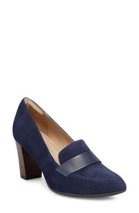 S&ouml;fft Parkdale Loafer Pump in Sky Navy at Nordstrom Rack, Size 6.5