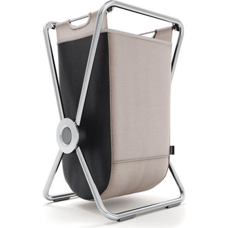 Simplehuman single x-frame laundry hamper with heavy-gauge steel frame in Chrome at Nordstrom