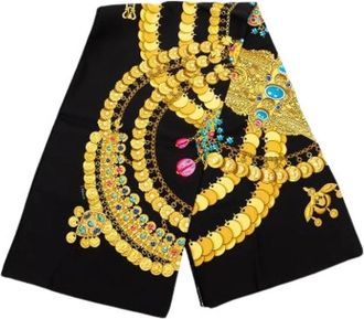 Herm&egrave;s Pre-owned Kosmima Scarf - - Pre-owned - Donna - Nero - ONE SIZE