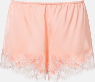 Faithfull The Brand Norden scalloped shorts