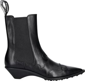 Camper Anita Chelsea Boot - Dames - Cowboylaarzen - Zwart - 37 EU - Leer - Schoenen