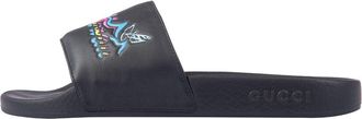 Gucci Pursuit Slide Hawaii - Black 630601-DIR00-1000