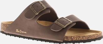 Ben Sherman Mens Ben Sherman Mens Sandals Mules Tonic brown UK Size - Size: 10