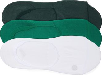 Zella Assorted 3-Pack No-Show Sneaker Socks in Green Glade at Nordstrom, Size 6-8.5