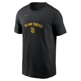 Nike San Diego Padres Fashion Nike Mens MLB T-Shirt in Black | N19900APYP-19Z