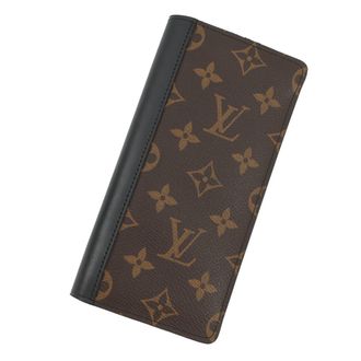 Louis Vuitton Brown Monogram Macassar Monogram Wallet (Bi-Fold) (Pre-Owned)