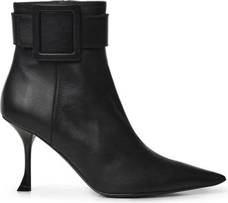 Roger Vivier Heeled Boots - Dames - Laarzen met Hak - Zwart - 39 EU - Schoenen