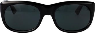 Saint Laurent Romy zonnebril met UV-bescherming - Dames - Zonnebrillen - Zwart - 56 MM - Accessoires
