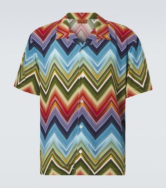 Missoni Zigzag bowling shirt
