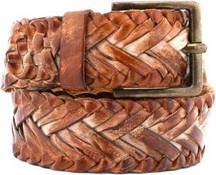 Bed Stü Proem Belt in Tan Rustic White Bfs at Nordstrom, Size X-Large